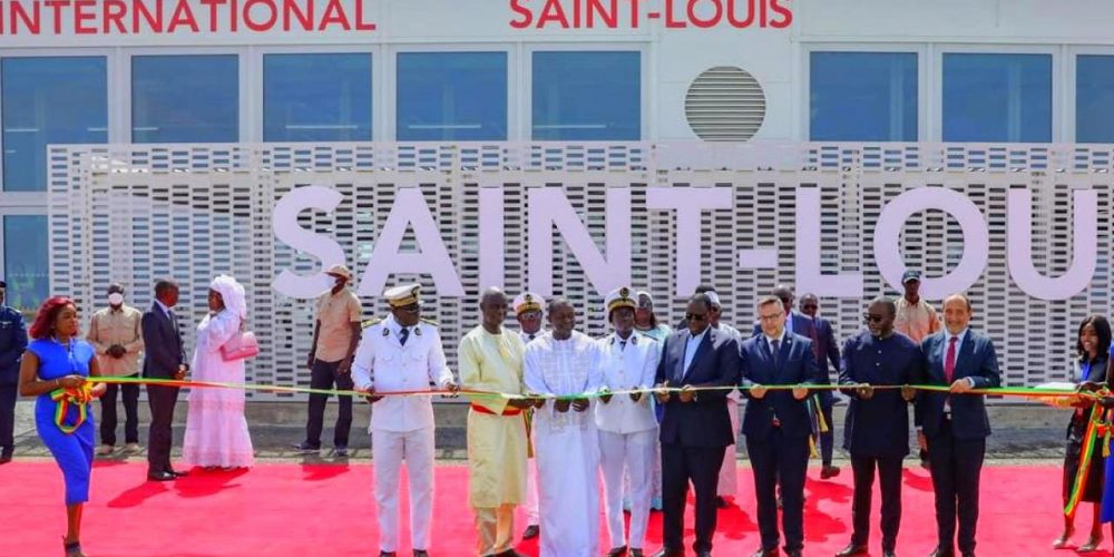 Inauguration du nouvel aéroport de Saint-Louis